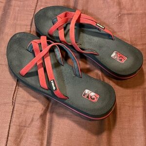 Slip On Sandals by Teva Brand.  GUC!